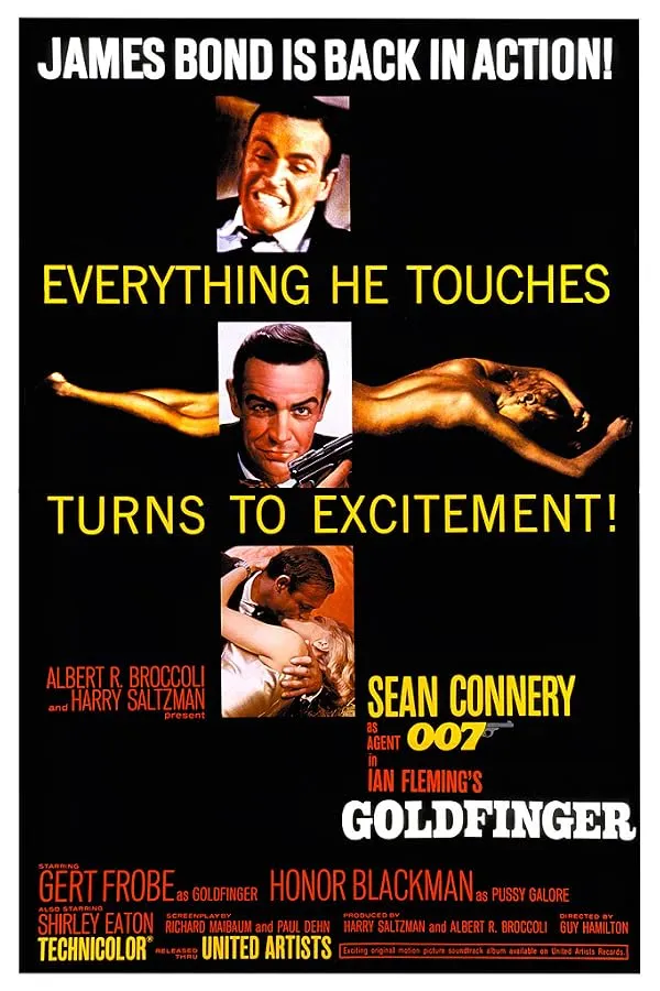 Imagen de James Bond contra Goldfinger
