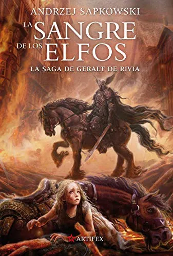 Portada de La sangre de los elfos