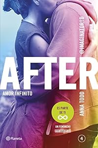 Book cover for "After" featuring embracing couple.