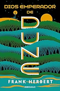 Dios Emperador de Dune" book cover by Frank Herbert.