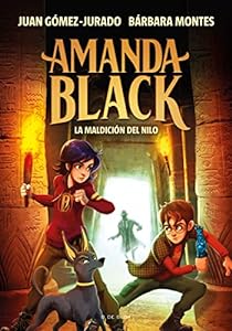 Amanda Black book cover, adventure, Egypt theme.