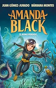 Amanda Black novel cover, underwater adventure theme.